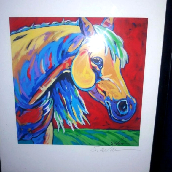 S. Avar signed Artwork - Picture 3 of 4